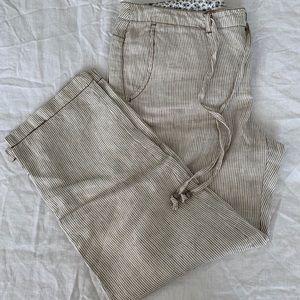 Marrakech linen pants from Anthropologie